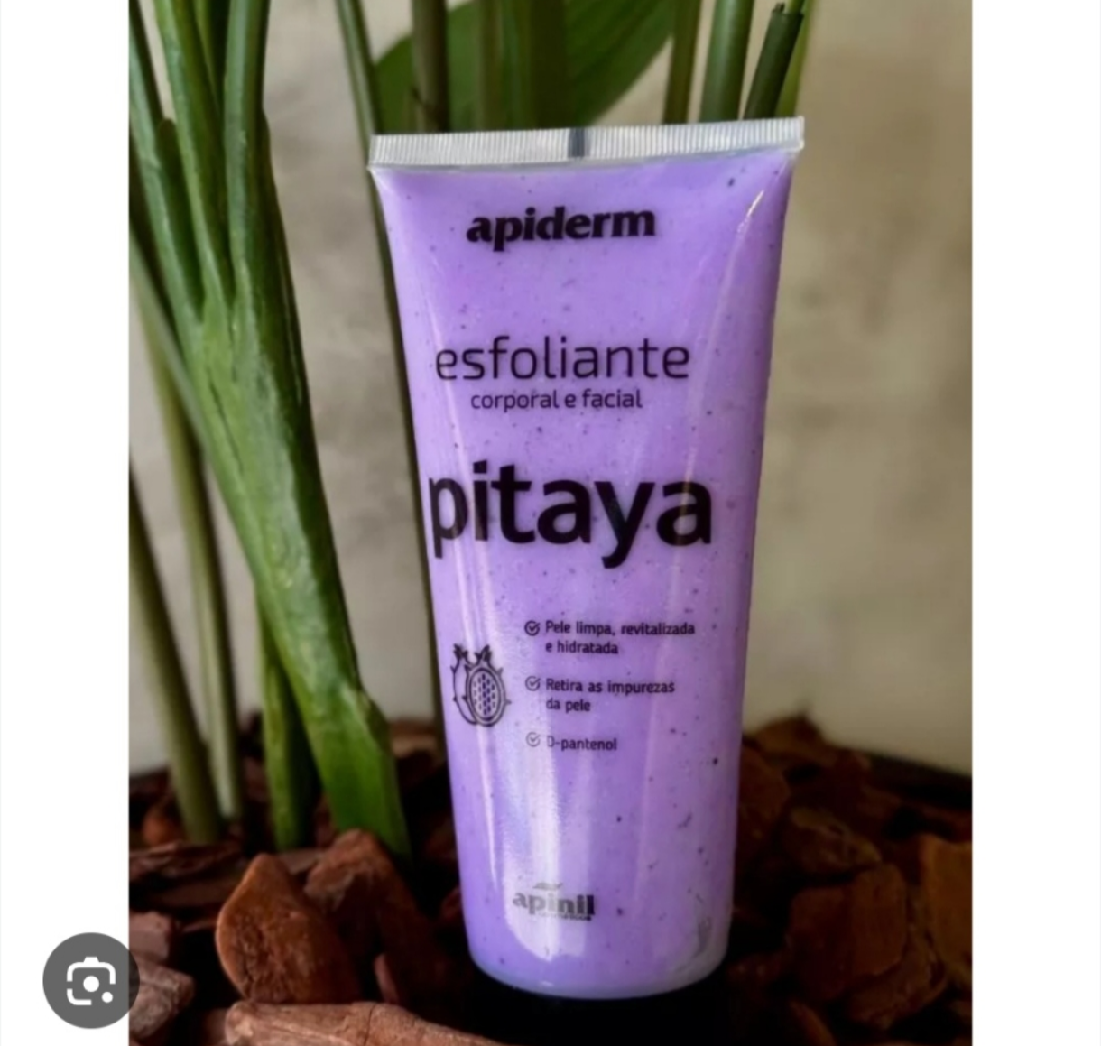 Esfoliante Pitaya Apiderm Apinil – Rosto e Corpo com D-Pantenol