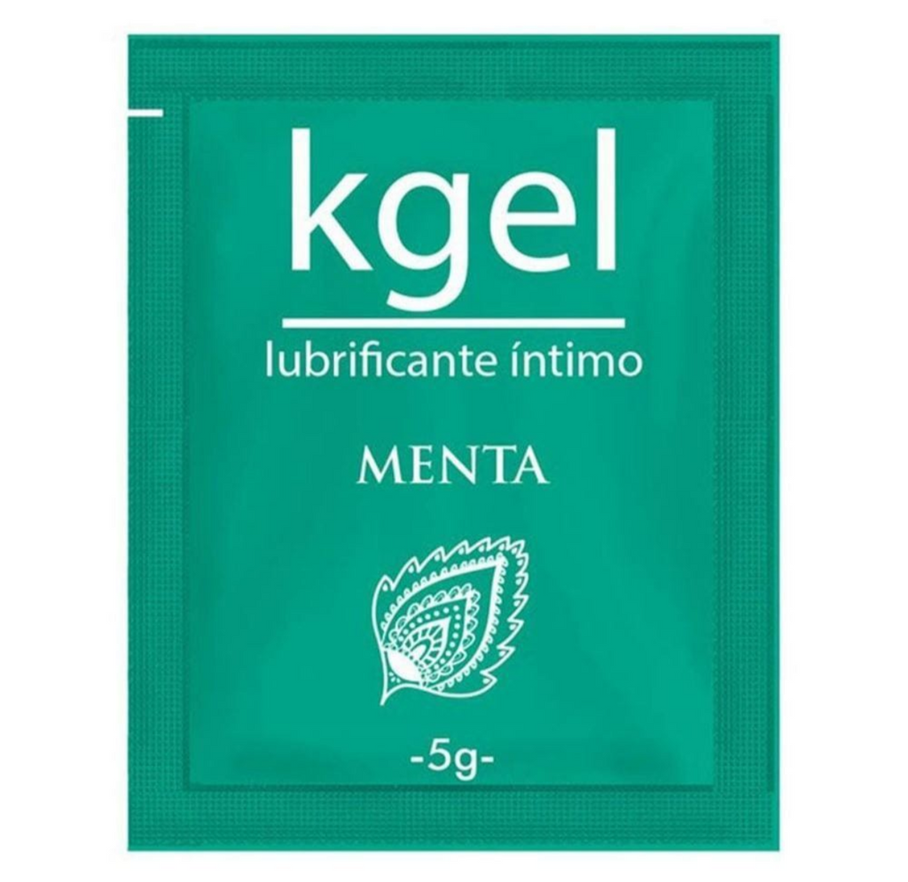 Lubrificante Íntimo Kgel Menta – Sachê Individual 5g