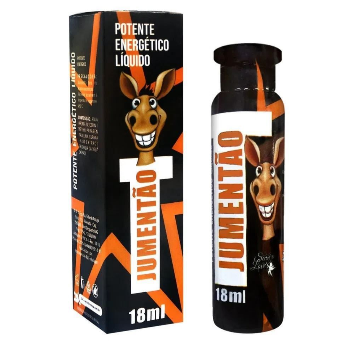Energético Líquido Jumentão Segred Love – Potente Estimulante 18ml