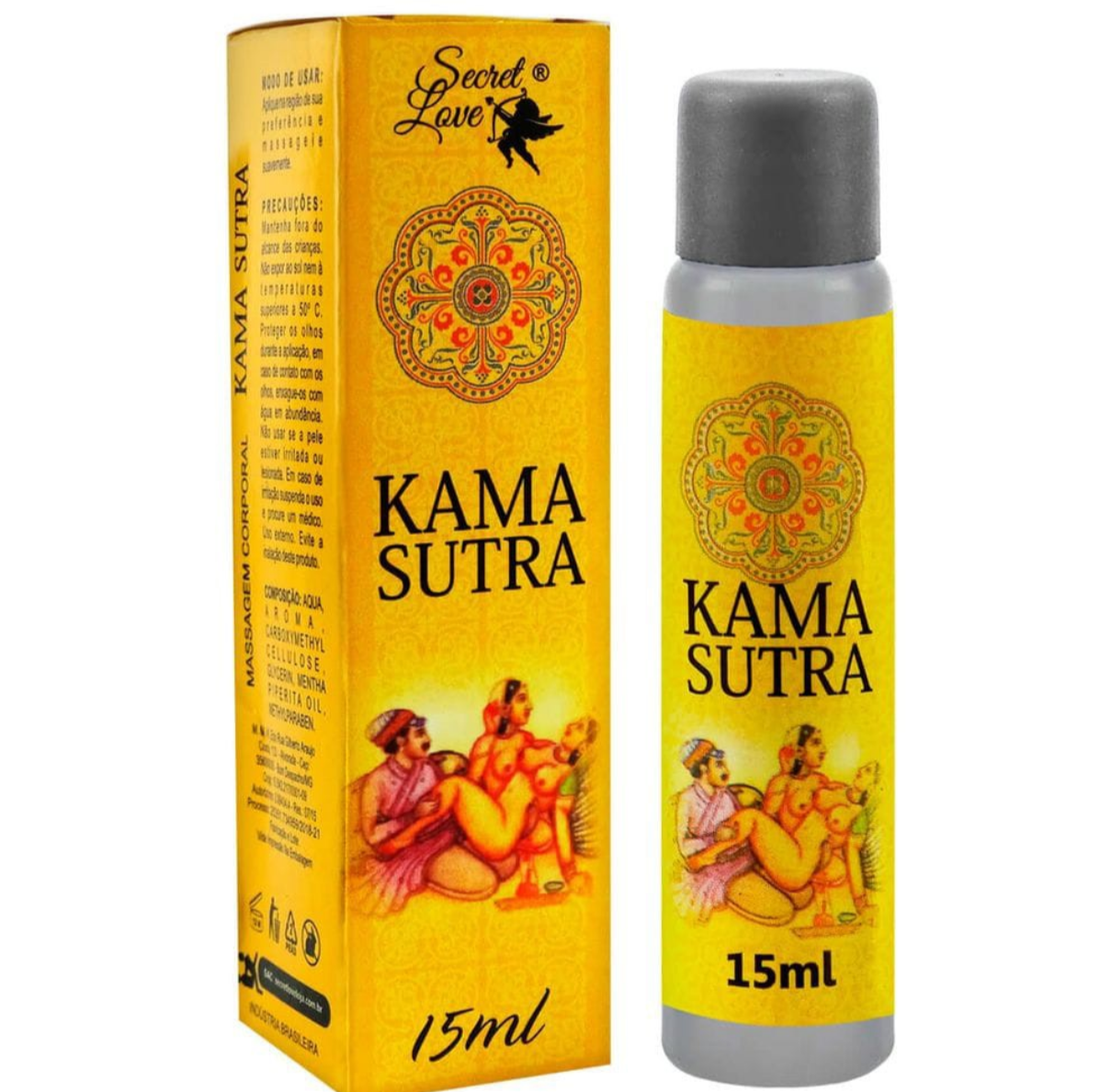 Gel de Massagem Corporal Kama Sutra Segred Love – Estimulante 15ml