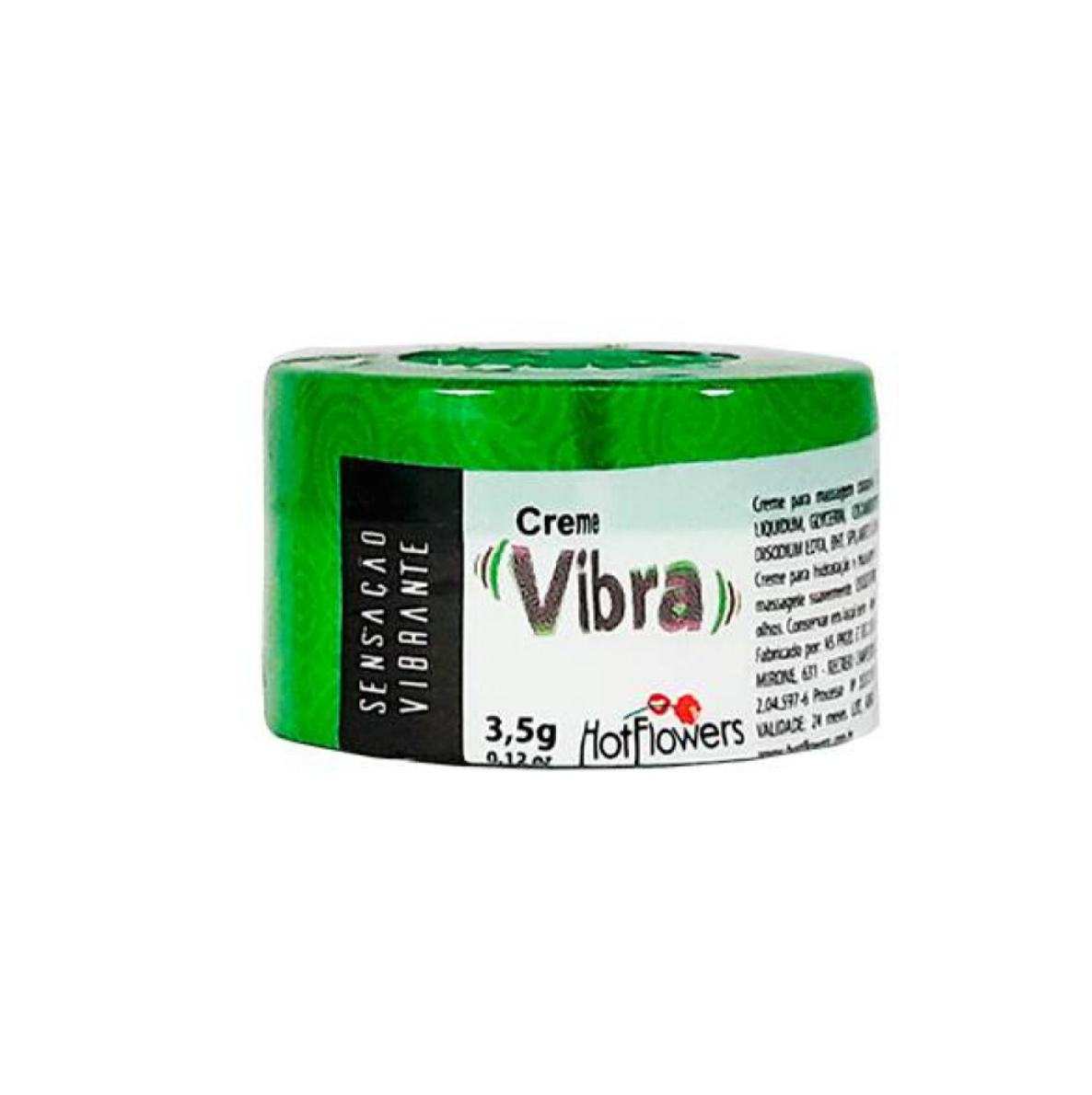 Creme Vibra Hot Flowers – Sensação Vibrante e Estimulante 3,5g