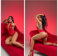 Body Lingerie Red Passion – Renda Guipir e Costas Nuas com Amarração